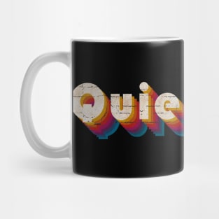 retro vintage Quiet Riot Mug